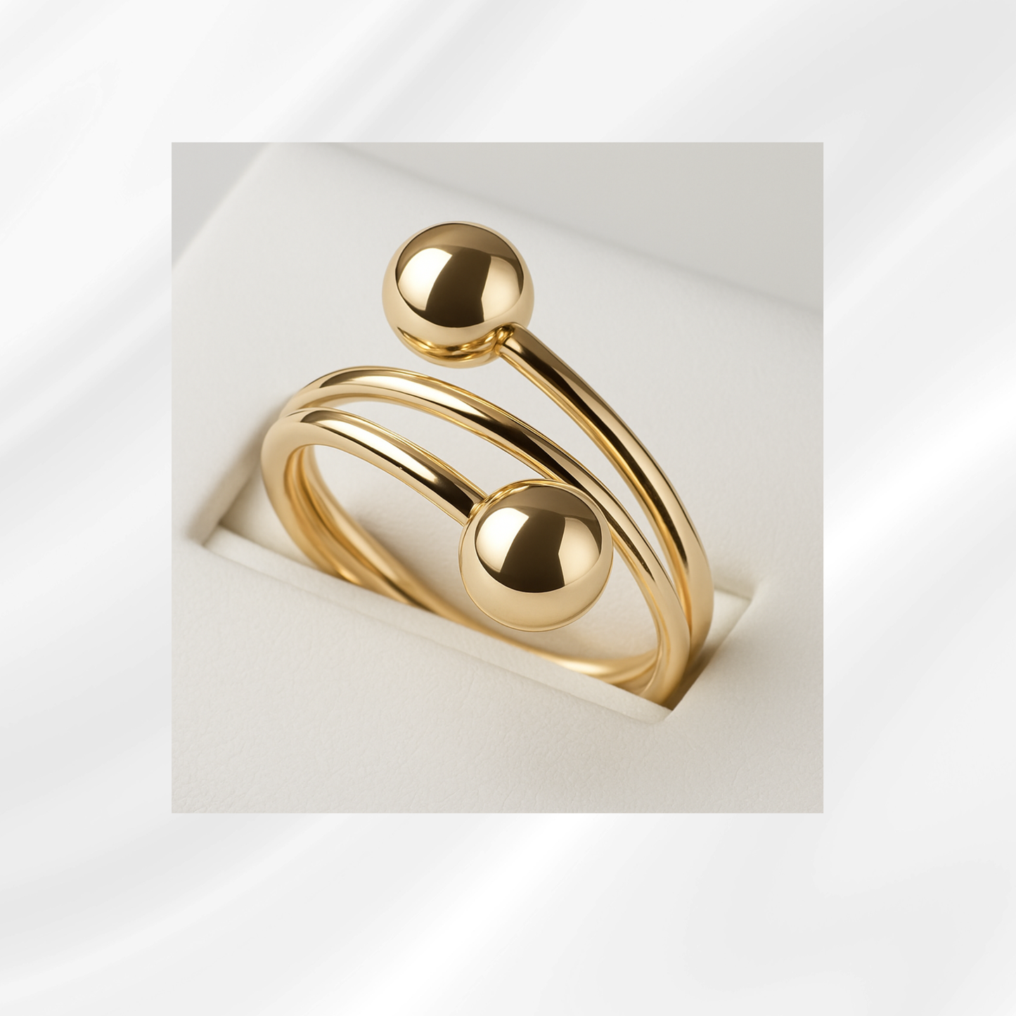 Custom 14K Yellow Gold Fashion Ring