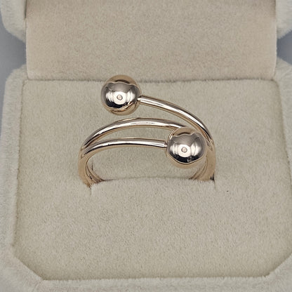 Custom 14K Yellow Gold Fashion Ring