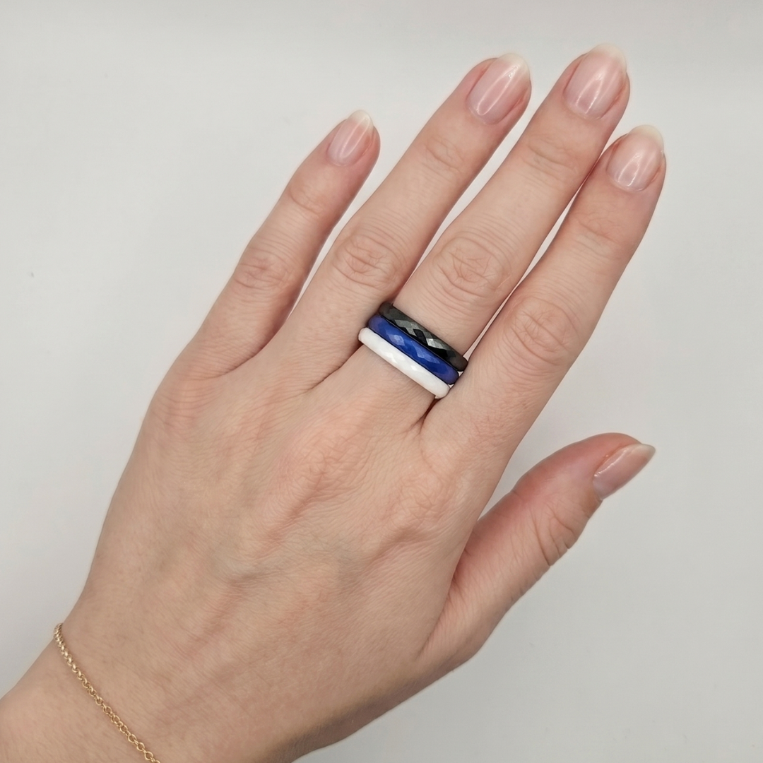 Ceramic Color Stackable Rings